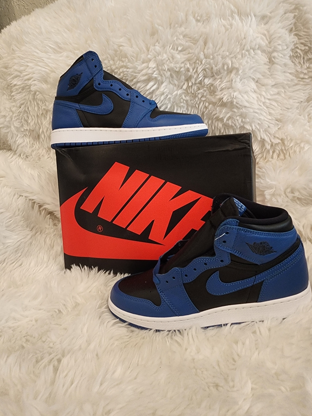 Nike Air Jordan 1 Mid - Black/Royal Blue